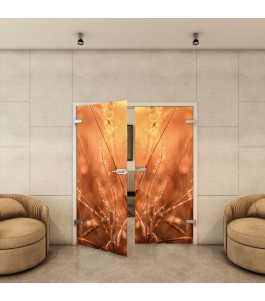 Ganzglastür - Fotoprint Model 320 für ein modernes Zuhause