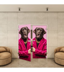 Ganzglastür - Fotoprint Model 336 für ein modernes Zuhause