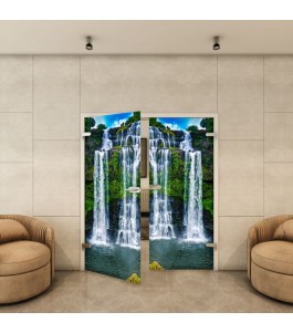 Ganzglastür - Fotoprint Model 339 für ein modernes Zuhause