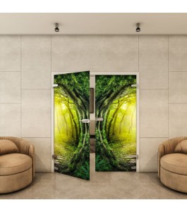 Ganzglastür - Fotoprint Model 348 für ein modernes Zuhause