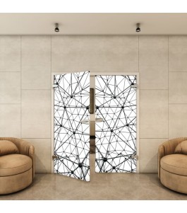 Ganzglastür - Fotoprint Model 350 für ein modernes Zuhause