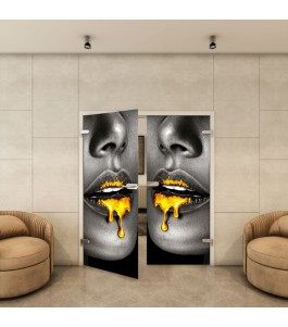 Ganzglastür - Fotoprint Model 352 für ein modernes Zuhause