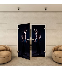 Ganzglastür - Fotoprint Model 358 für ein modernes Zuhause