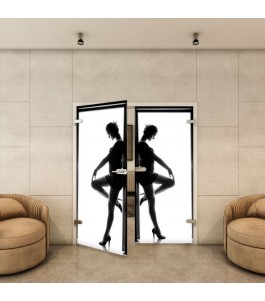 Ganzglastür - Fotoprint Model 359 für ein modernes Zuhause