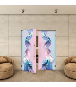 Pendeltür - Fotoprint Model 34 für ein modernes Zuhause