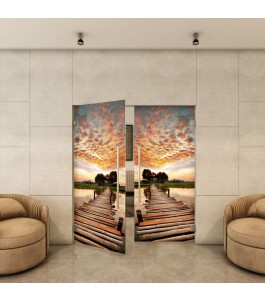 Pendeltür - Fotoprint Model 47 für ein modernes Zuhause