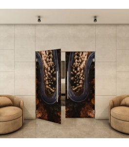 Pendeltür - Fotoprint Model 61 für ein modernes Zuhause