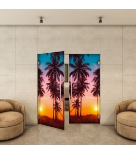 Pendeltür - Fotoprint Model 63 für ein modernes Zuhause