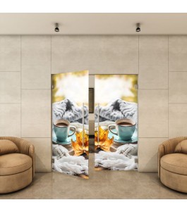 Pendeltür - Fotoprint Model 66 für ein modernes Zuhause
