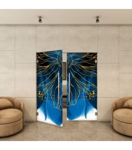 Pendeltür - Fotoprint Model 77 für ein modernes Zuhause