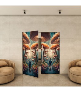 Pendeltür - Fotoprint Model 83 für ein modernes Zuhause