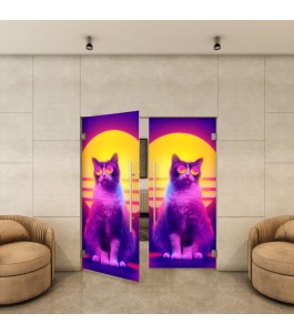 Pendeltür - Fotoprint Model 84 für ein modernes Zuhause