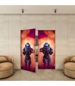 Pendeltür - Fotoprint Model 85 für ein modernes Zuhause