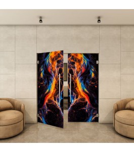 Pendeltür - Fotoprint Model 98 für ein modernes Zuhause