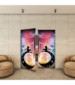 Pendeltür - Fotoprint Model 105 für ein modernes Zuhause