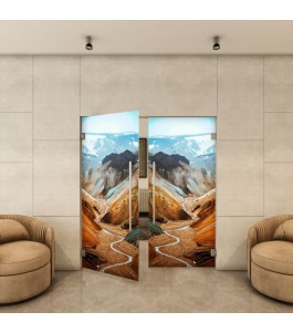 Pendeltür - Fotoprint Model 122 für ein modernes Zuhause