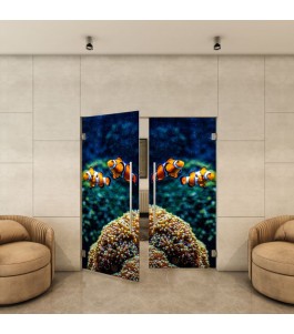 Pendeltür - Fotoprint Model 123 für ein modernes Zuhause
