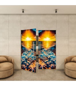Pendeltür - Fotoprint Model 127 für ein modernes Zuhause