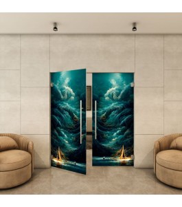 Pendeltür - Fotoprint Model 139 für ein modernes Zuhause