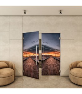 Pendeltür - Fotoprint Model 141 für ein modernes Zuhause