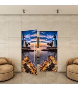 Pendeltür - Fotoprint Model 142 für ein modernes Zuhause