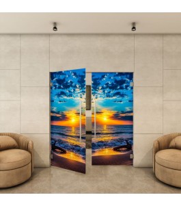 Pendeltür - Fotoprint Model 146 für ein modernes Zuhause