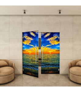 Pendeltür - Fotoprint Model 149 für ein modernes Zuhause