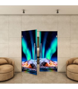 Pendeltür - Fotoprint Model 151 für ein modernes Zuhause