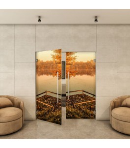 Pendeltür - Fotoprint Model 154 für ein modernes Zuhause