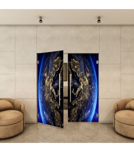 Pendeltür - Fotoprint Model 157 für ein modernes Zuhause