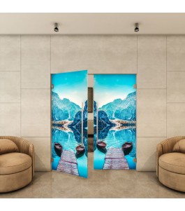 Pendeltür - Fotoprint Model 164 für ein modernes Zuhause
