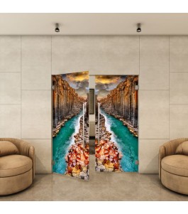 Pendeltür - Fotoprint Model 177 für ein modernes Zuhause