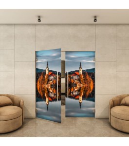 Pendeltür - Fotoprint Model 183 für ein modernes Zuhause