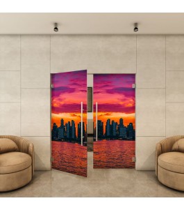 Pendeltür - Fotoprint Model 202 für ein modernes Zuhause