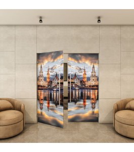 Pendeltür - Fotoprint Model 203 für ein modernes Zuhause