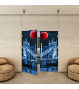 Pendeltür - Fotoprint Model 206 für ein modernes Zuhause