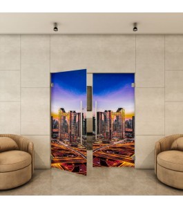 Pendeltür - Fotoprint Model 207 für ein modernes Zuhause