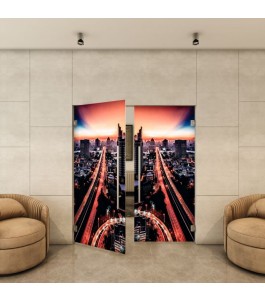 Pendeltür - Fotoprint Model 210 für ein modernes Zuhause