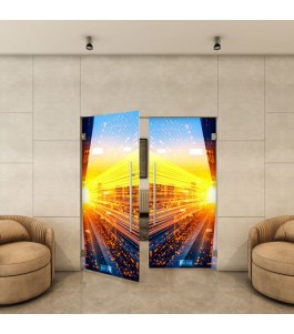 Pendeltür - Fotoprint Model 220 für ein modernes Zuhause