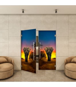Pendeltür - Fotoprint Model 226 für ein modernes Zuhause