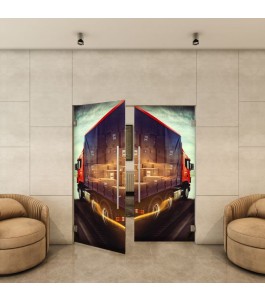 Pendeltür - Fotoprint Model 261 für ein modernes Zuhause