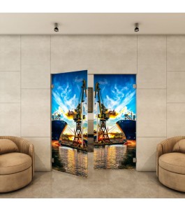 Pendeltür - Fotoprint Model 262 für ein modernes Zuhause