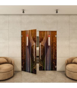 Pendeltür - Fotoprint Model 265 für ein modernes Zuhause