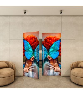 Pendeltür - Fotoprint Model 272 für ein modernes Zuhause