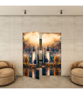 Pendeltür - Fotoprint Model 278 für ein modernes Zuhause