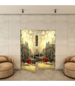 Pendeltür - Fotoprint Model 285 für ein modernes Zuhause