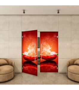 Pendeltür - Fotoprint Model 286 für ein modernes Zuhause