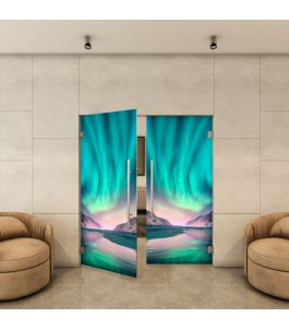Pendeltür - Fotoprint Model 300 für ein modernes Zuhause