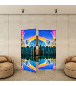 Pendeltür - Fotoprint Model 321 für ein modernes Zuhause