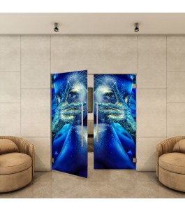 Pendeltür - Fotoprint Model 351 für ein modernes Zuhause